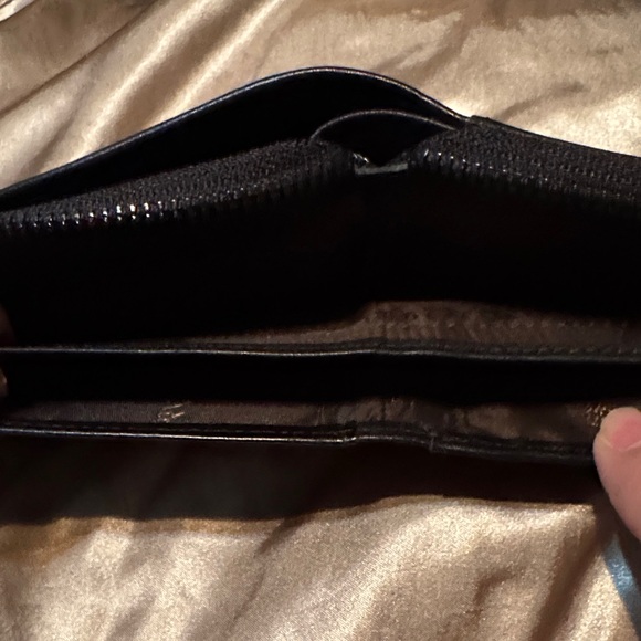 Black Leather Wallet - Picture 2 of 4